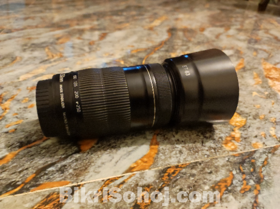 Canon 55mm-250mm stm zoom lens